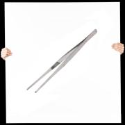 Futterpinzette 20cm gerade - 100% rostfreier Stahl